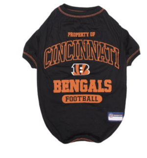 Cincinnati Bengals Dog Tee Shirt